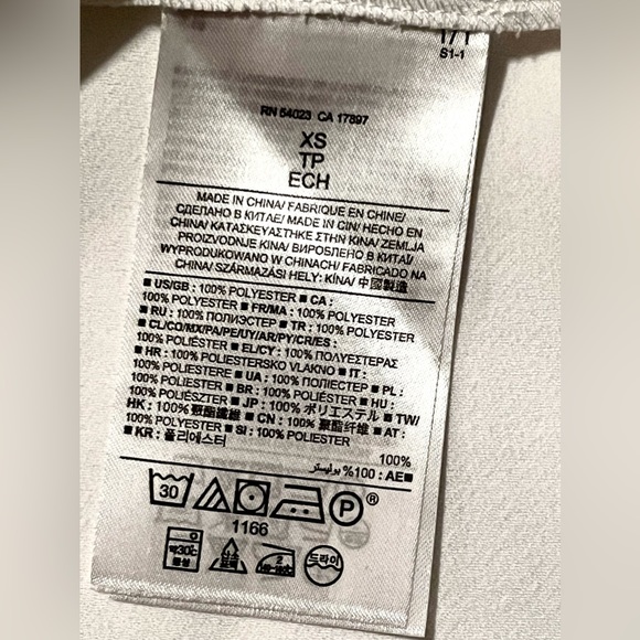 BANANA REPUBLIC one-shoulder blouse, size XS - Picture 5 of 7